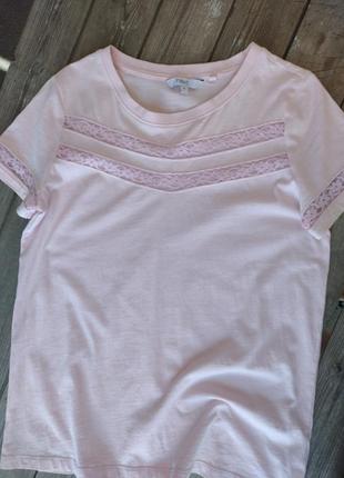 Футболка 🩷з мереживом