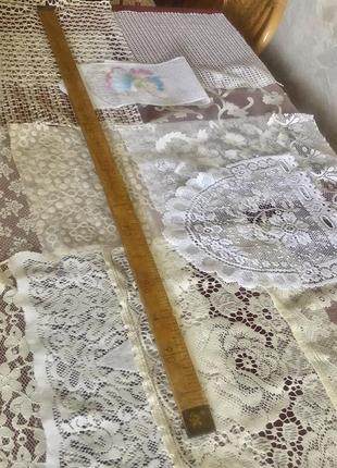 Связка кружева -лом кружевных тканей-210х70 см