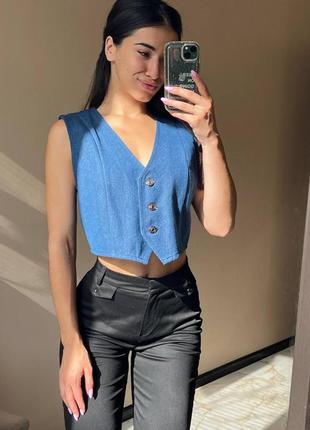 Жилетка в стиле zara