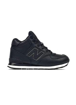 New balance 574 ❄ fur❄️ •black white• 41