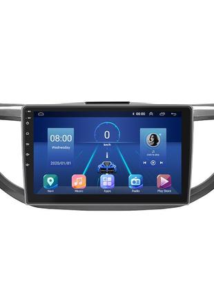 Штатная магнитола lesko для honda cr-v iv рестайлинг 2014-2018 экран 10" 4/32gb top 4g/ wi-fi/ carplay gps