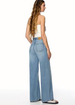Джинси wide leg pull & bear