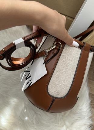 Сумочка мешок сумка zara