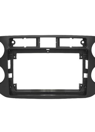 Перехідна рамка 9" lesko для volkswagen tiguan 2008-2016 golf plus 2005-2014 (1747) volkswagen