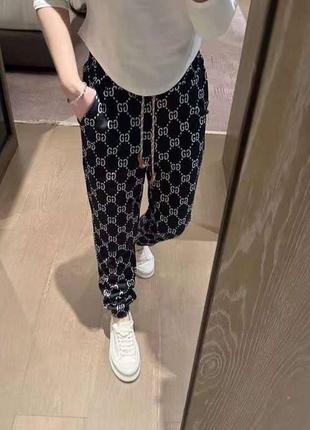 Спортивные штаны в стиле gucci3 фото