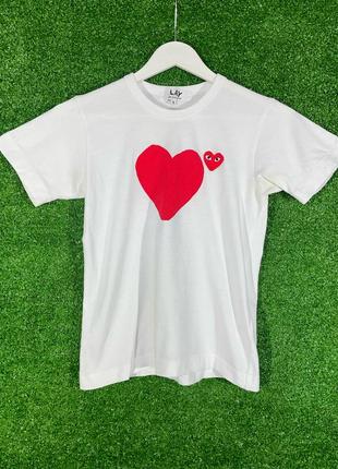 Футболка play comme des garçon