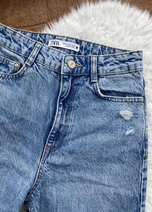 Джинси zara. trf wide leg 32,34,36,38 з розрізами2 фото