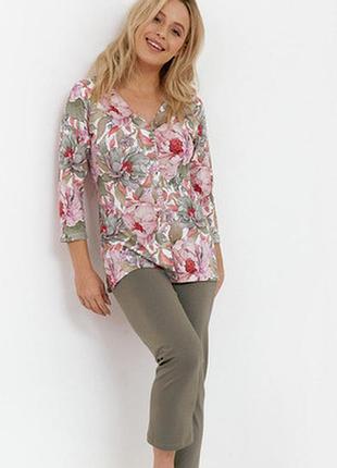 Піжама жіноча  футболка + штани cana 256