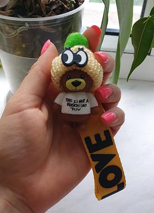 Брелок мишка this is not a koshino toy