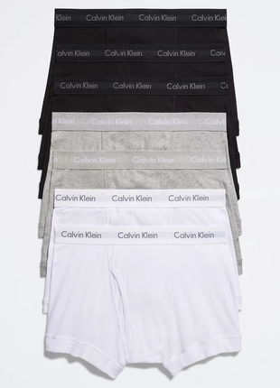 Нижнее белье для мужчин трусы calvin Pale klein trunk набор 7 шт размер m,l