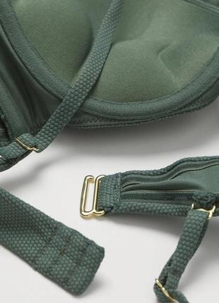 H&amp;m купальный лиф, верх купальника, пуш ап