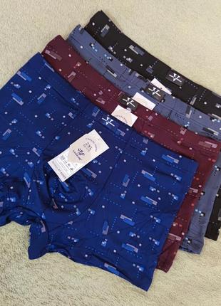 Мужские трусы боксеры набор 4 шт