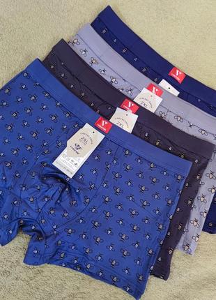 Мужские трусы боксеры набор 4 шт