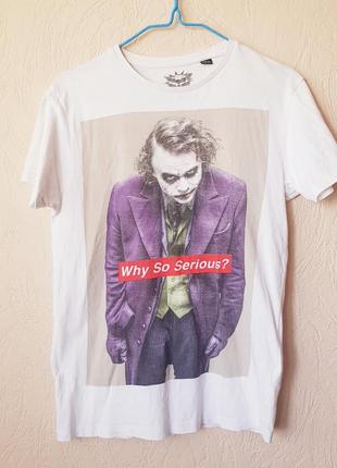 Футболка хлопок джокер why so serious cedar wood state s 🎁🎁🎁