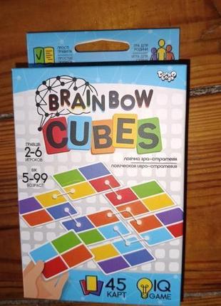 Цікава розвиваюча настільна гра brainbow cubes4 фото