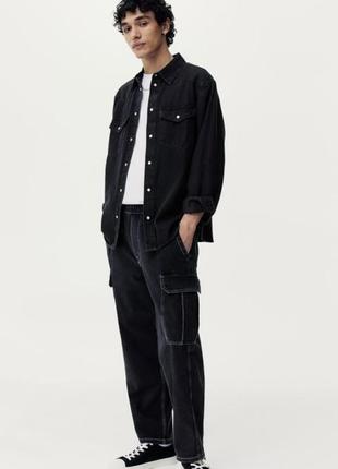 Мужские джинсы h&m / штаны карго h&m