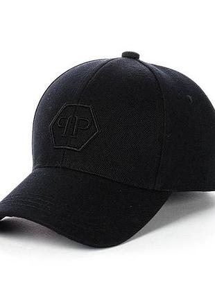 Стильная бейсболка с модным, вышитым 3d логотипом филлип плейн