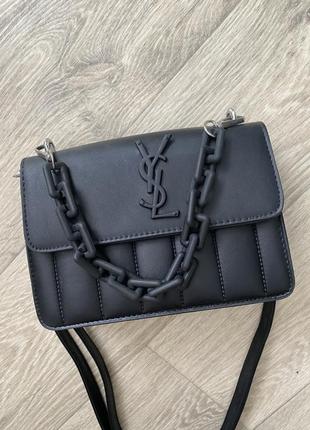 Новая сумка saint laurent черная