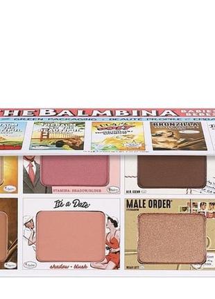 Thebalm the balmbina babies of thebalm palette. палетка теней. универсальная палетка для макияжа