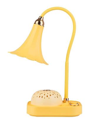 Детская лампа ночник с проэкцией звездного неба 3.2 вт желтая