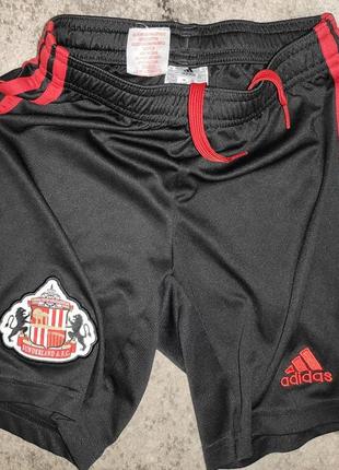 Спорт футбольні шорти sunderland the black cats чорні adidas.7-10 років.140