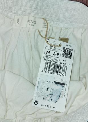Белая фатиновая юбка mng на 8-9363 фото