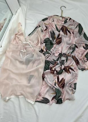 Халат пенюар