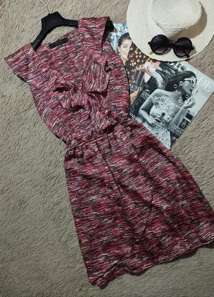 Красивое платье с рюшами на запах/платье/ сарафан