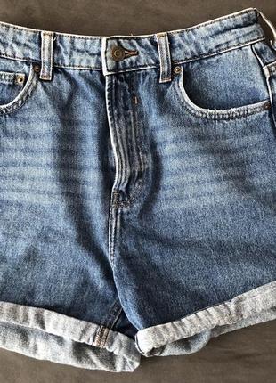 Шорты на высокой посадке от bershka