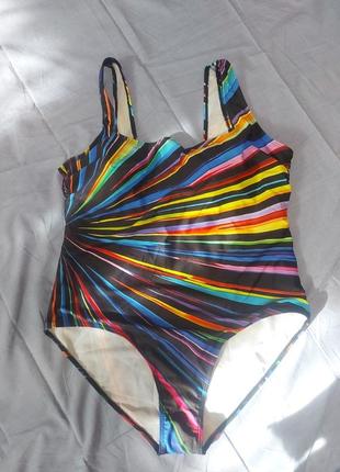 Купальник. слитный большой размер.