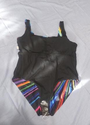 Купальник. слитный большой размер.