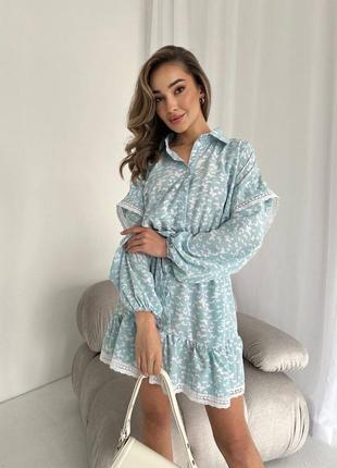 Неймовірна жіноча романтична сукня в ніжних, пастельних кольорах