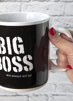 Кружка гигант большой босс - big boss