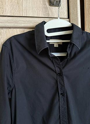 Рубашка женская burberry shoulder черная