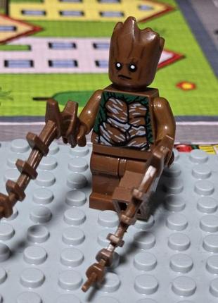 Мини-фигурка лего марвел супергерои малыш грут стражи галактики figueres groot gurdians of the galaxy marvel 2