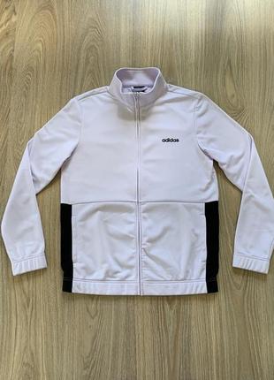 Жіноча спортивная зіп кофта олімпійка adidas