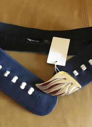 Ремень hark designs, натуральная кожа, новый