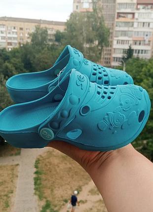 Кроксы, шлепанцы для мальчика