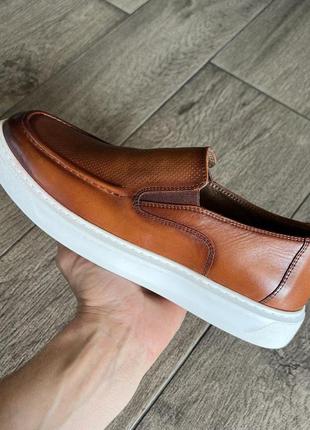 Мокасины на белой подошве 40 41 42 43 44 размер