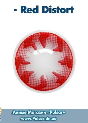 Star lens контактні лінзи red distort