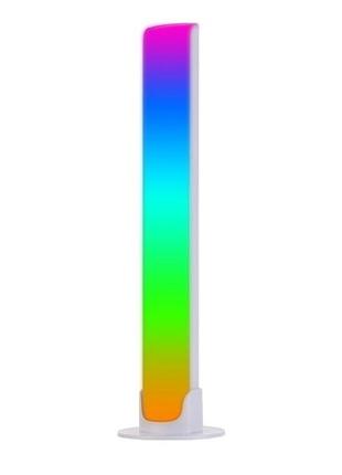 Панель rgb фонове заповнююче світло 20см 5вт біла type-c puluz tbd0603377502l