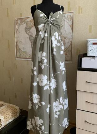 Сарафан котон 100 % брендовий suzy shier розмір l/xl