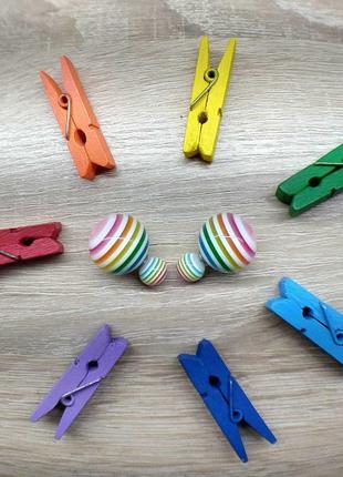 Двойные серьги