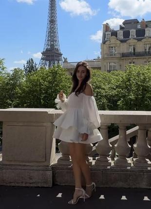 Платье льняное ivina elmilas zara mango