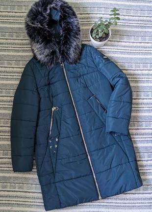 Seven sky плащ женский зимний пуховик