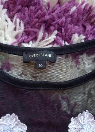 Футболка сетка с вышивкой с вышитыми цветами6 фото