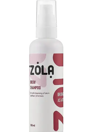 Шампунь для бровей zola