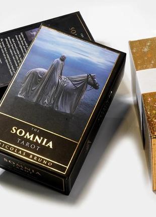 Таро сомнія the somnia tarot таро мрій гадальні карти колода золотий зріз 12х7