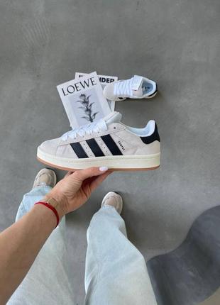 Женские кроссовки адидас кампус / adidas campus 00s grey premium