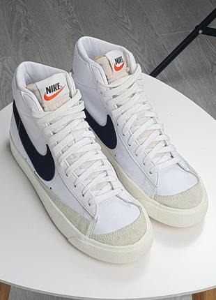 Кожаные кеды nike blazer3 фото